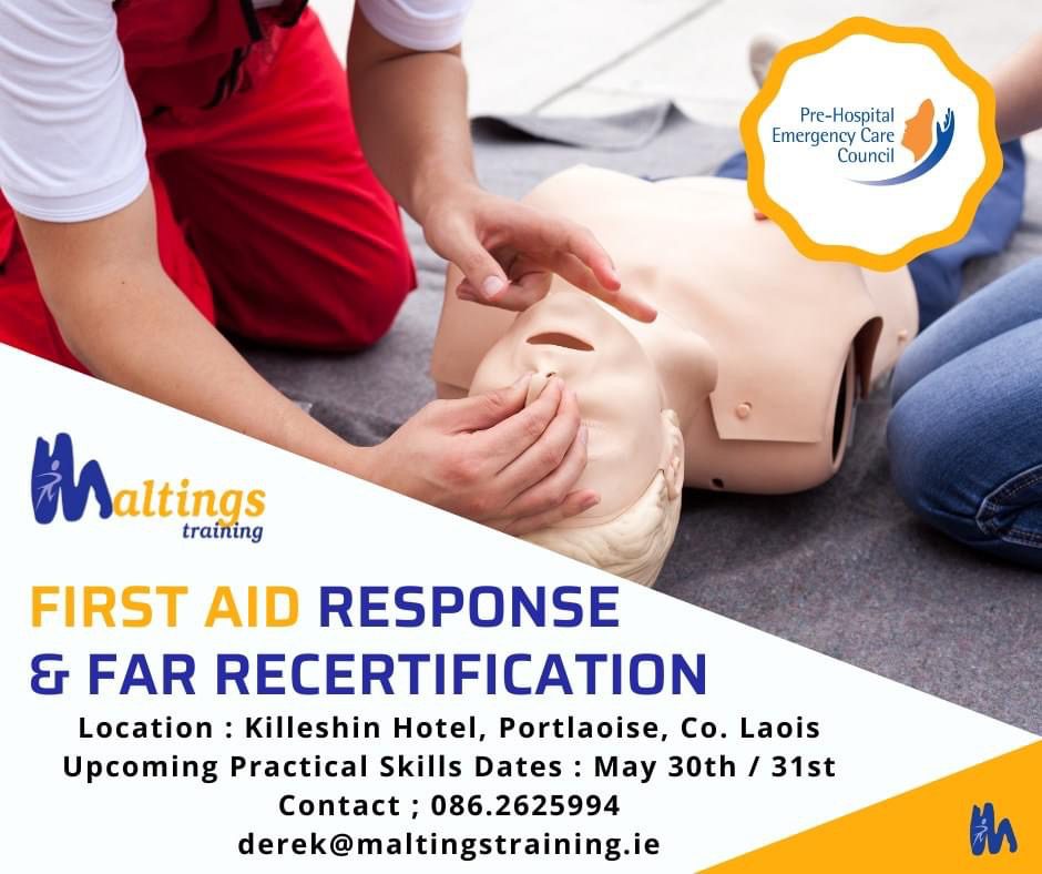 First Aid Cardiac Response May 2024 Training